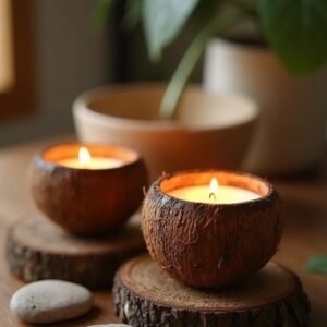 Coconut candle